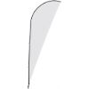 4m Sharkfin Single Sided Flying Banner