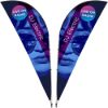 3m Sharkfin Double Sided Flying Banner