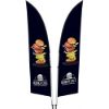 2m Arcfin Double Sided Flying Banner