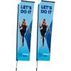 3m Telescopic Single Sided Flying Banner
