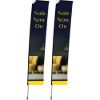 4m Telescopic Single Sided Flying Banner