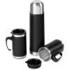 Cardinal Steel Flask And Mug Set