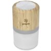 Okiyo Heiwa Bamboo Bluetooth Speaker And Light