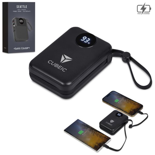 Swiss Cougar Seattle Fast Charge Power Bank