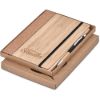 Okiyo Eri Bamboo And Cork Notebook And Pen Set