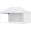 Coated Subli Gazebo 6 x 3m 1 LS F Wall 1 SS F Wall