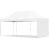 Coated Subli Gazebo 6m x 3m 1 SS F Wall