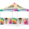 Coated Subli Gazebo 3 x 3m 2 Half Wall Skins